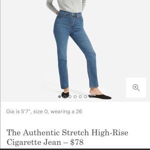Everlane Ankle High Rise jeans
